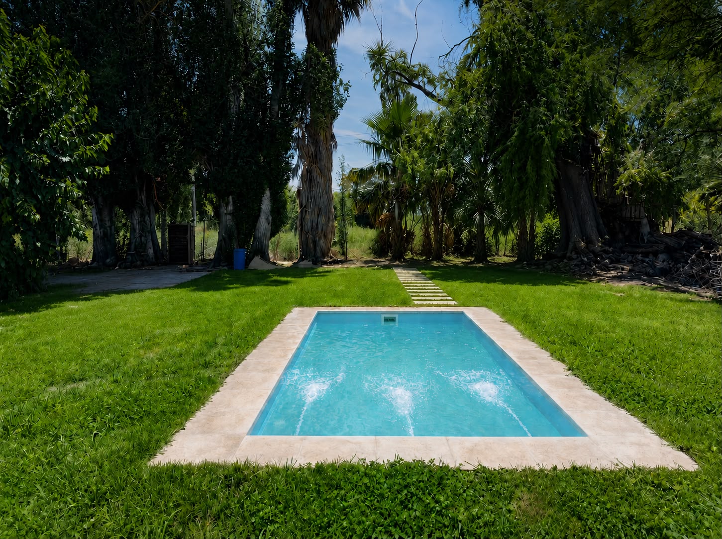 Piscina instalada en Córdoba