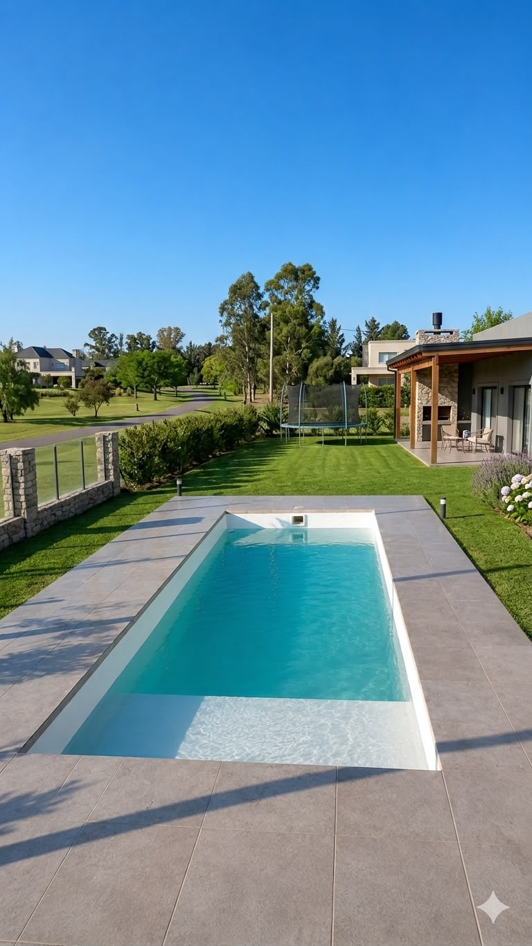 Piscina instalada en Córdoba